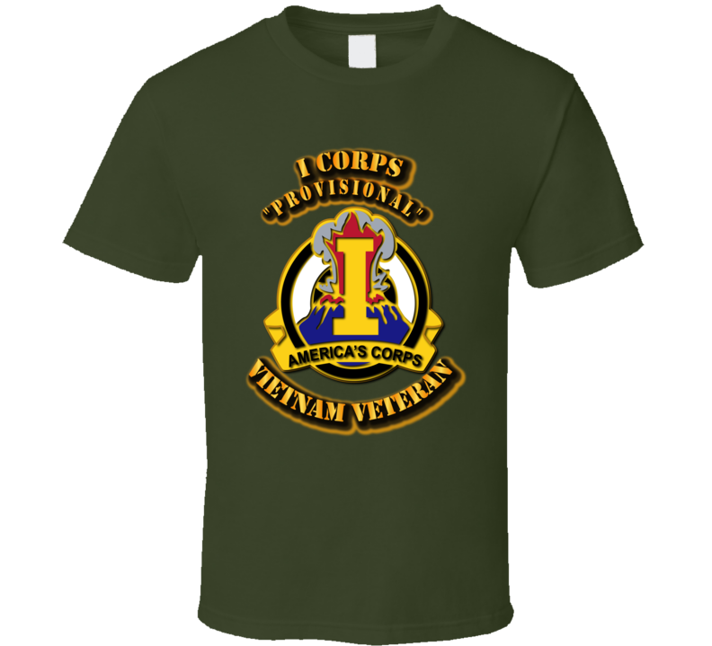 Dui - I Corps No Svc Ribbon T Shirt