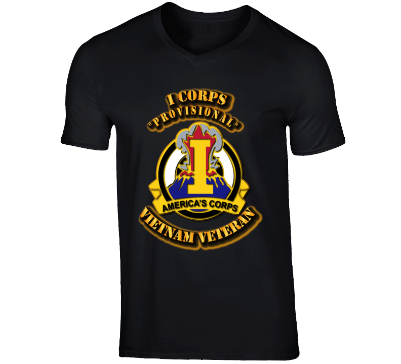 Dui - I Corps No Svc Ribbon V-neck