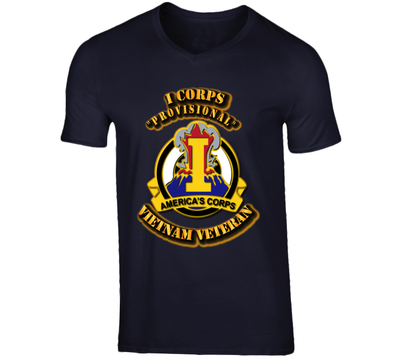 Dui - I Corps No Svc Ribbon V-neck