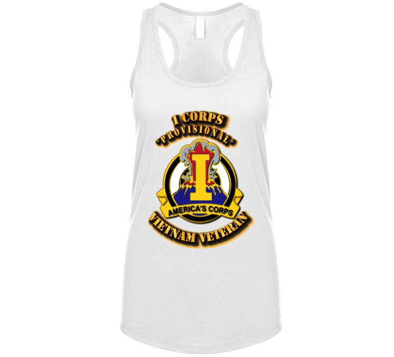 Dui - I Corps No Svc Ribbon Ladies Tanktop