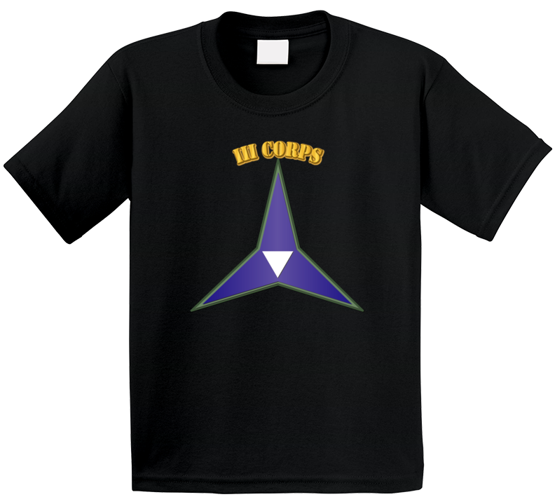 Ssi - Iii Corps W Txt T Shirt