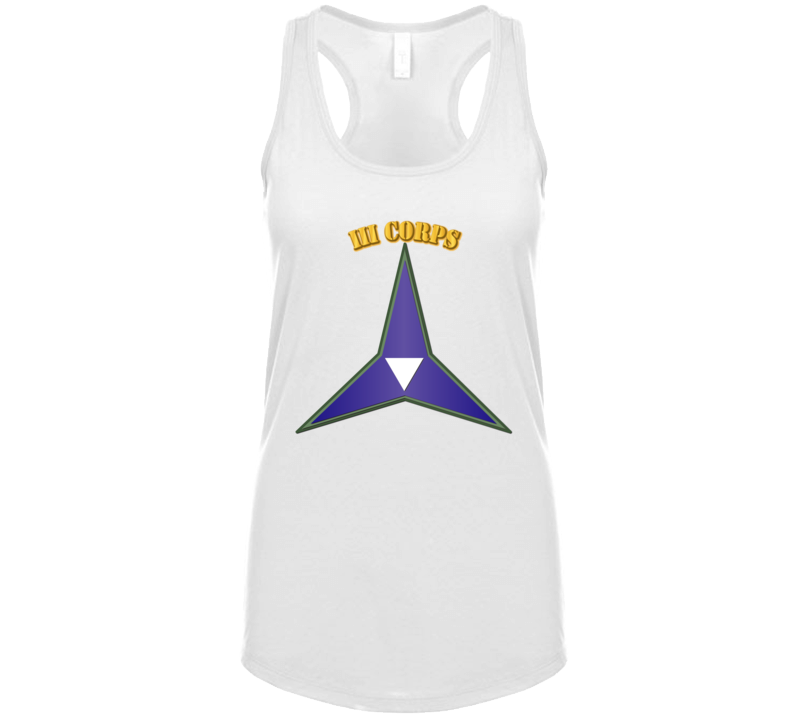 Ssi - Iii Corps W Txt T Shirt