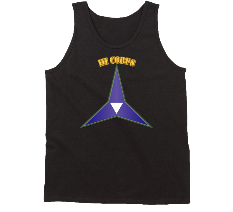 Ssi - Iii Corps W Txt Tanktop