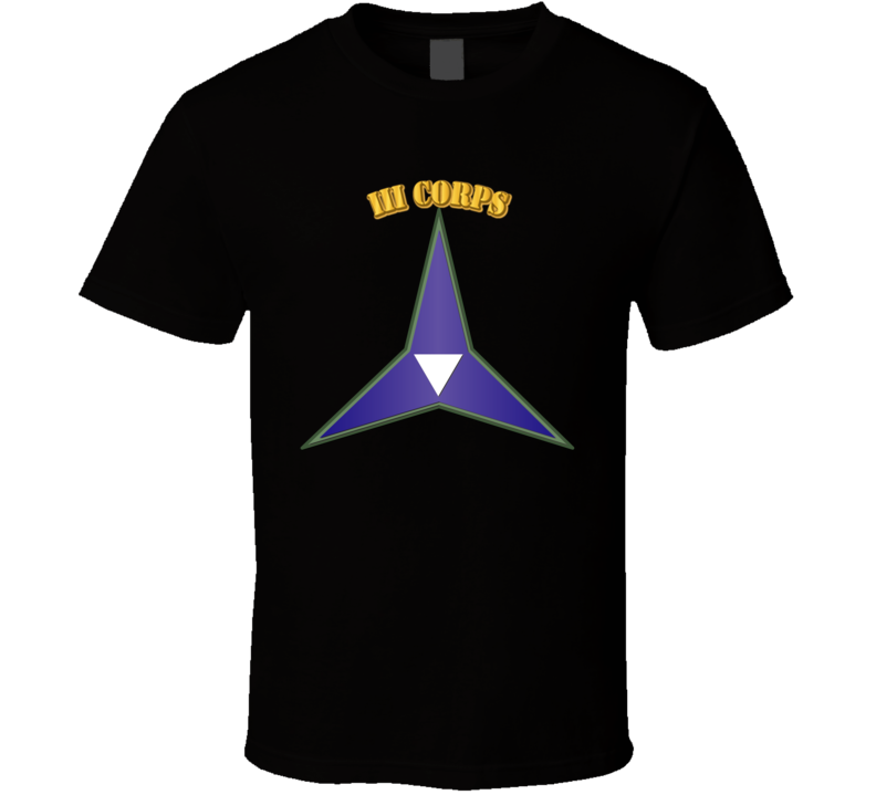 Ssi - Iii Corps W Txt T Shirt