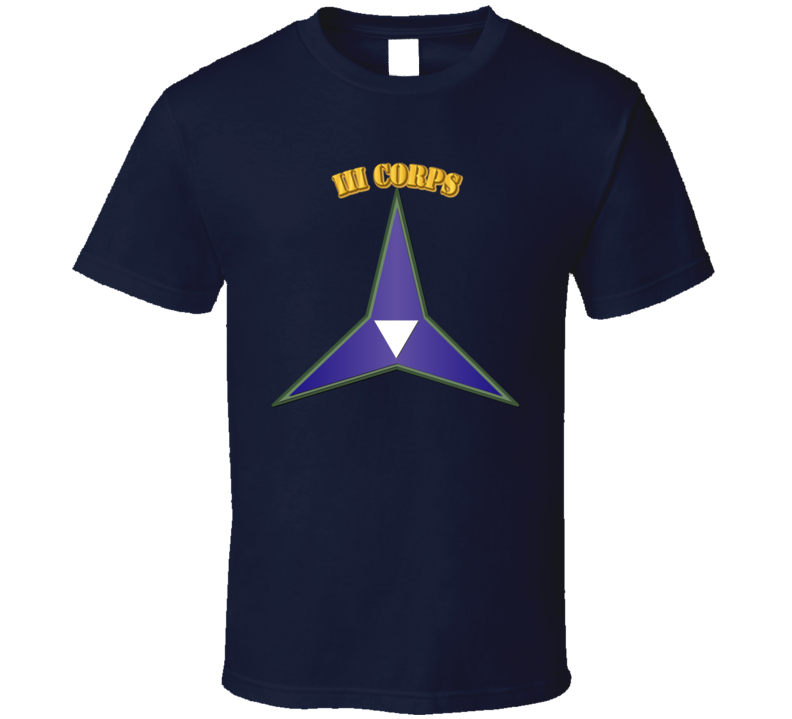 Ssi - Iii Corps W Txt T Shirt