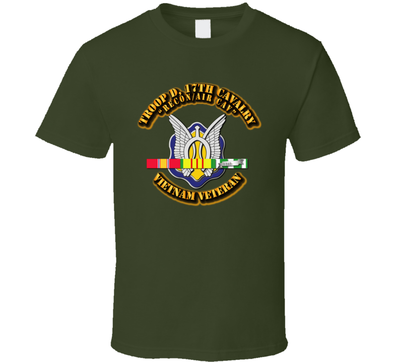 Troop D, 17th Cavalry T Shirt