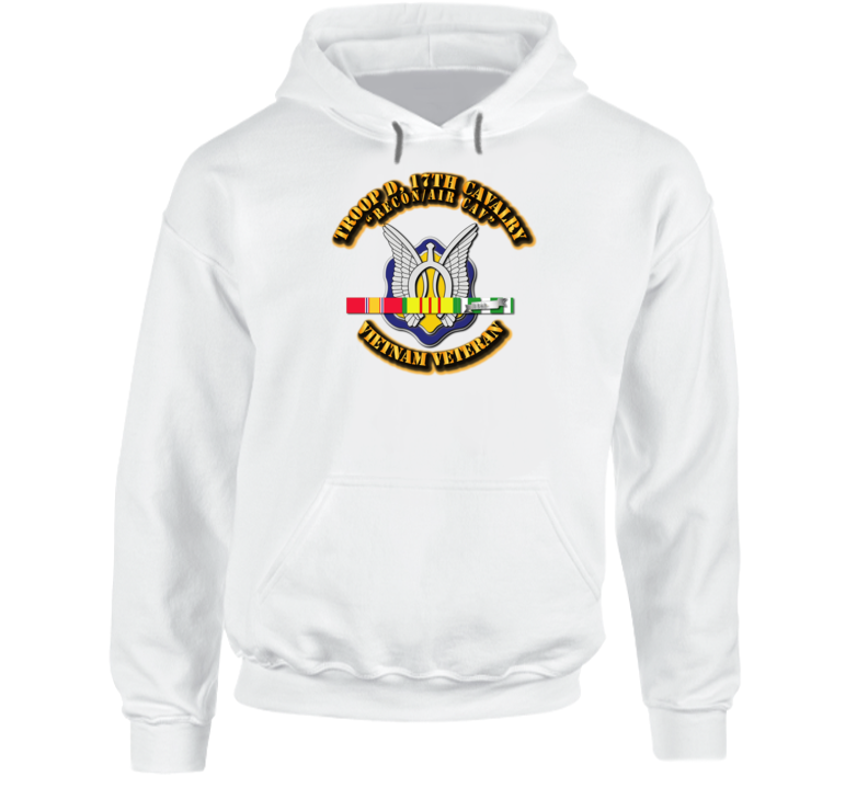 Troop D, 17th Cavalry Hoodie