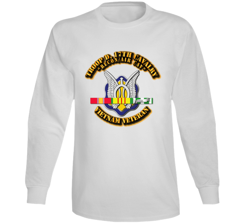 Troop D, 17th Cavalry Long Sleeve