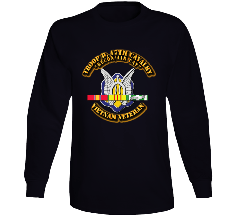 Troop D, 17th Cavalry Long Sleeve
