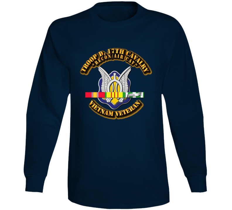 Troop D, 17th Cavalry Long Sleeve