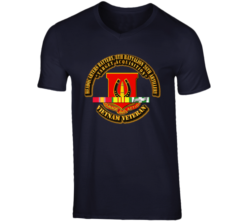 Hhb - 8th Battalion, 26th Artillery V-neck