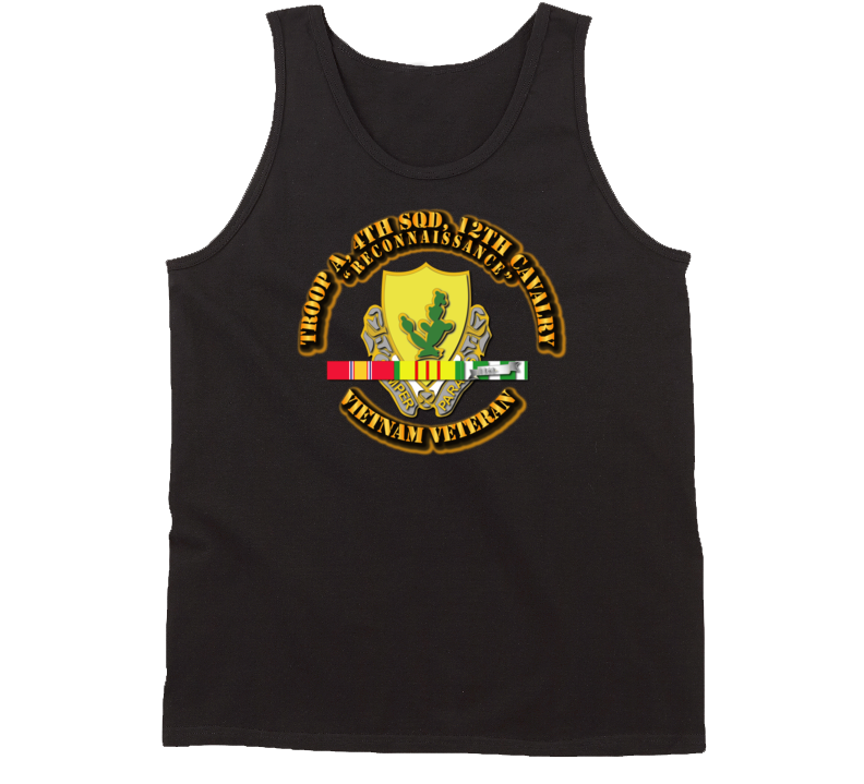 Troop A, 4th Squadron, 12th Cavalry Tanktop