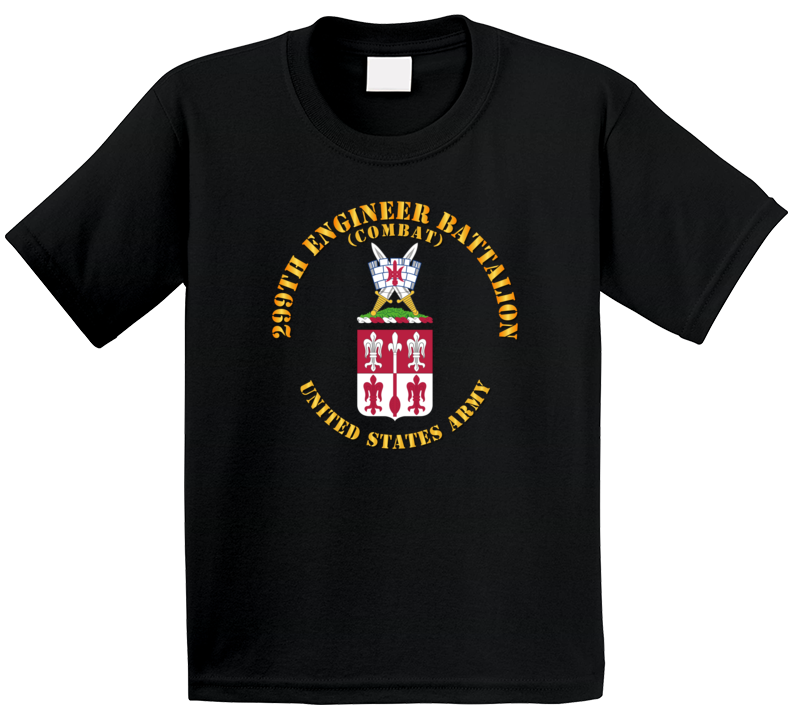 Army - Coa - 299th Engineer Battalion (combat) T Shirt