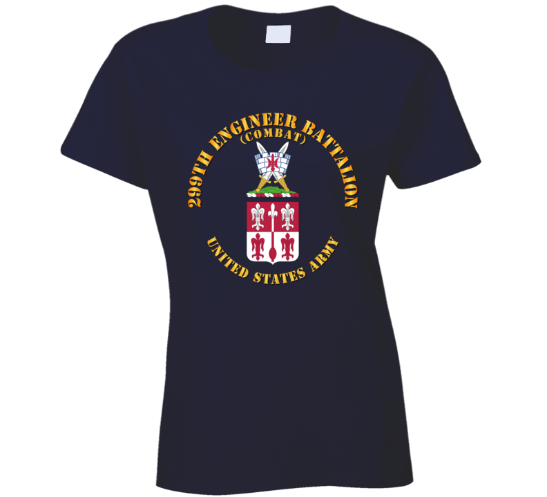 Army - Coa - 299th Engineer Battalion (combat) T Shirt