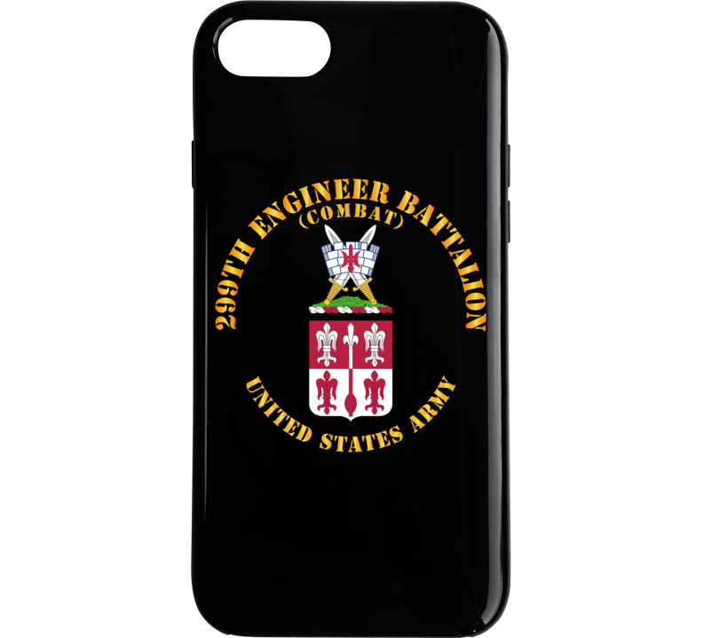 Army - Coa - 299th Engineer Battalion (combat) Phone Case