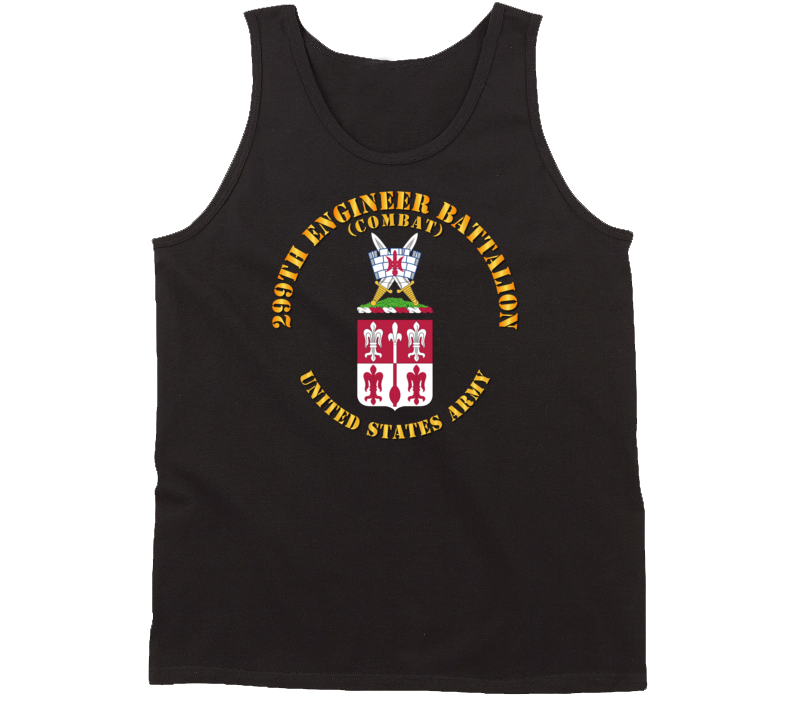 Army - Coa - 299th Engineer Battalion (combat) Tanktop