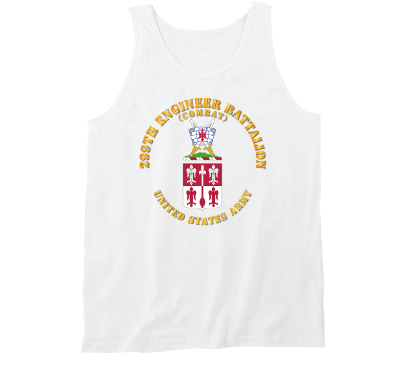 Army - Coa - 299th Engineer Battalion (combat) Tanktop