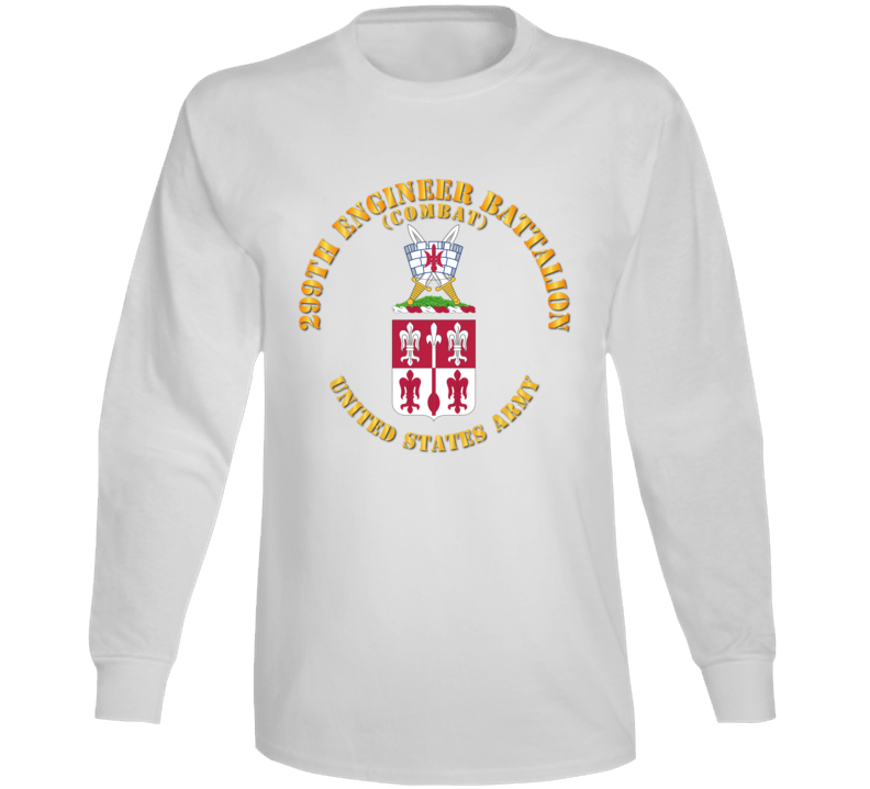 Army - Coa - 299th Engineer Battalion (combat) Long Sleeve