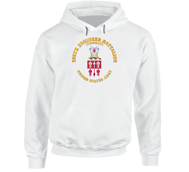 Army - Coa - 299th Engineer Battalion (combat) Hoodie