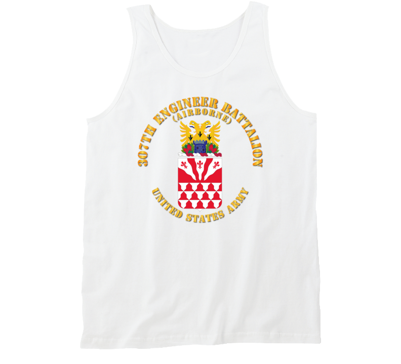 Army - Coa - 307th Engineer Battalion (airborne) Tanktop