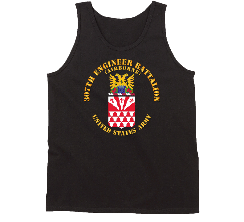 Army - Coa - 307th Engineer Battalion (airborne) Tanktop