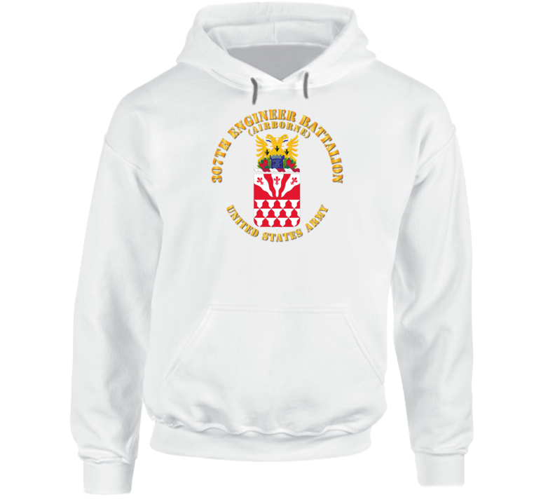 Army - Coa - 307th Engineer Battalion (airborne) Hoodie