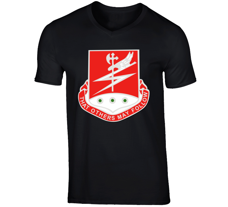 Army - 127th Airborne Engineer Bn Wo Txt V-neck