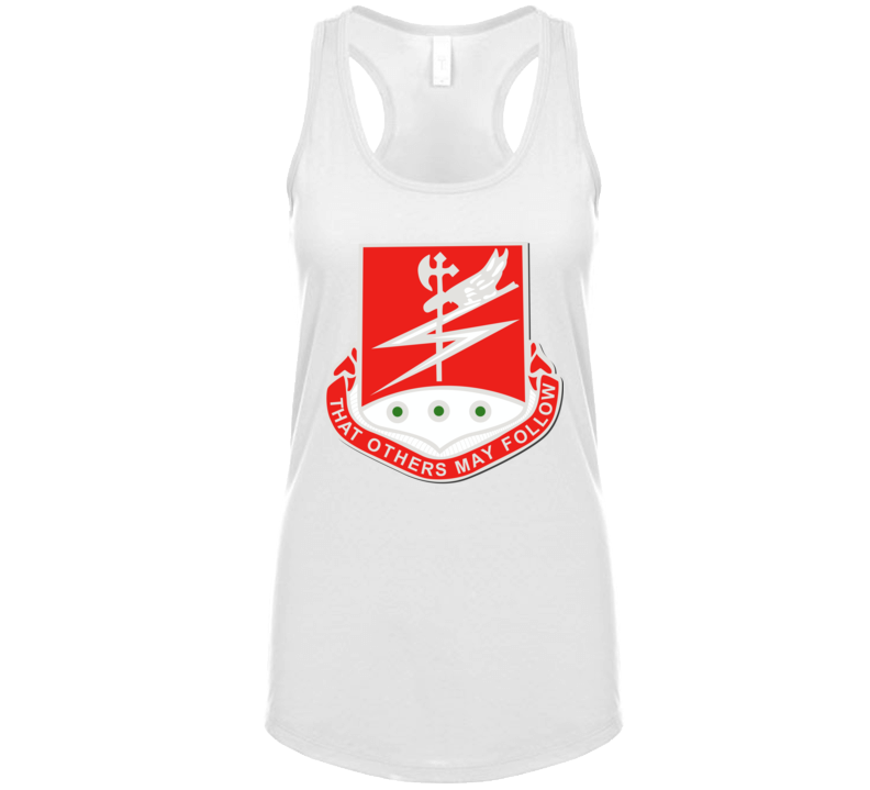 Army - 127th Airborne Engineer Bn Wo Txt Ladies Tanktop