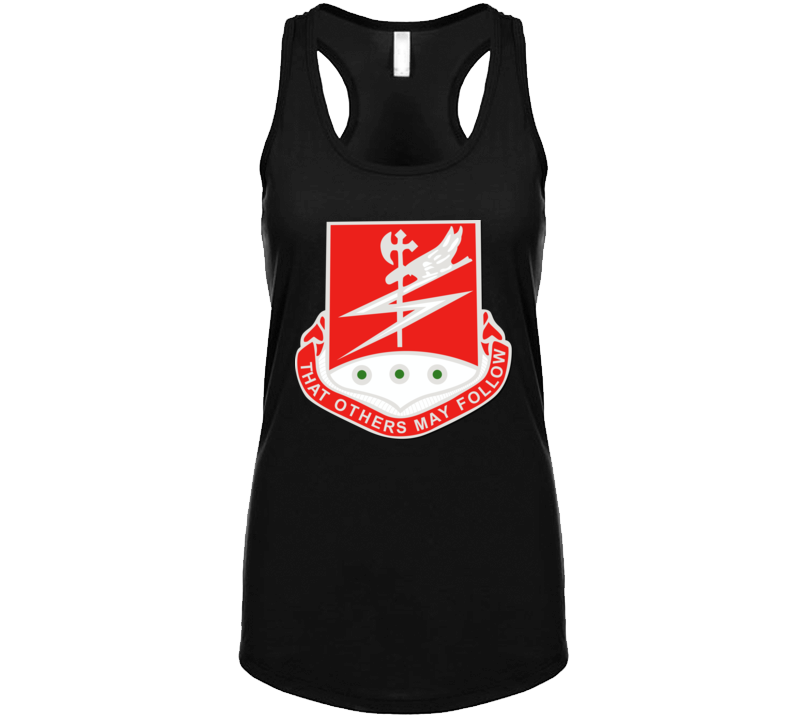 Army - 127th Airborne Engineer Bn Wo Txt Ladies Tanktop