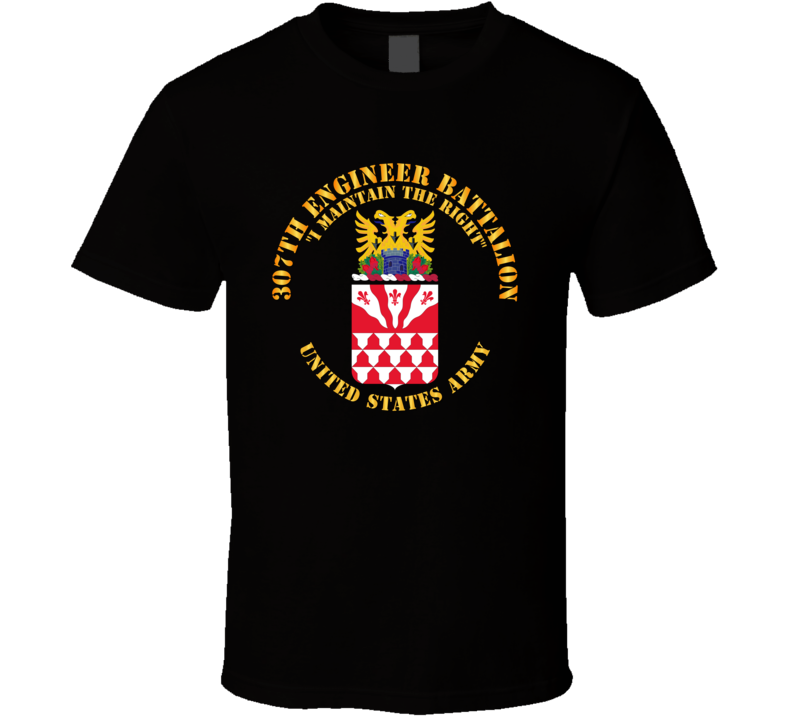 Army - Coa - 307th Engineer Battalion - I Maintain T Shirt