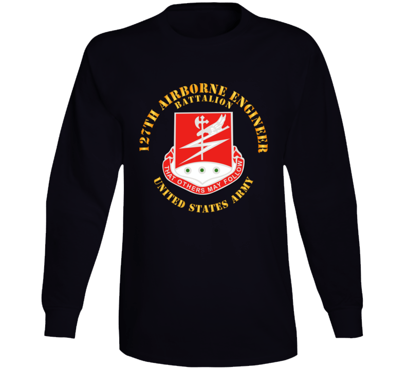 Army - 127th Airborne Engineer Bn Long Sleeve