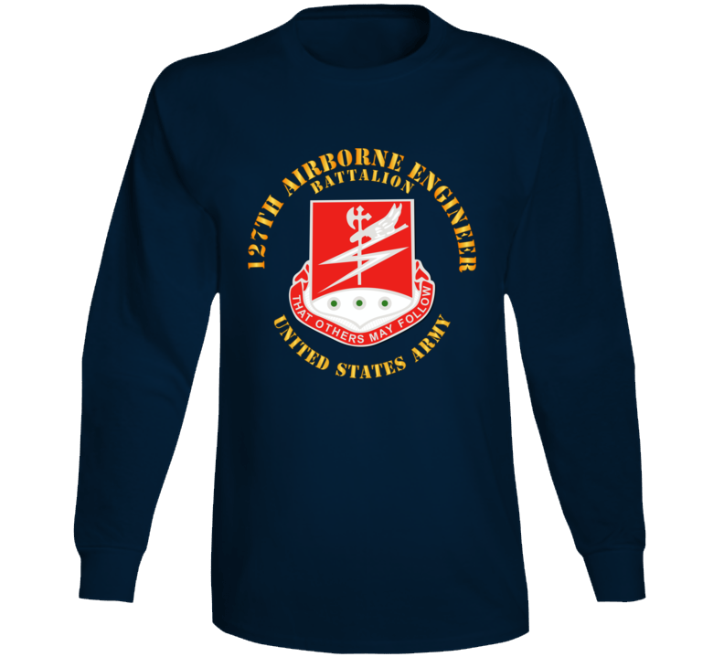 Army - 127th Airborne Engineer Bn Long Sleeve