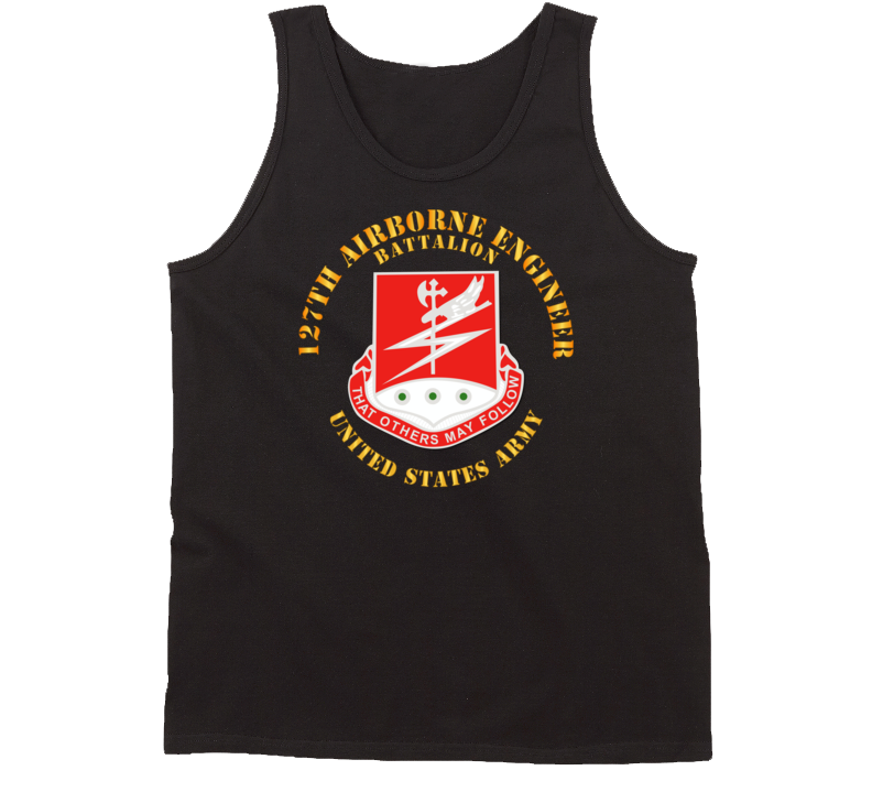Army - 127th Airborne Engineer Bn Tanktop