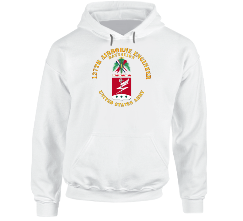 Army - Coa - 127th Airborne Engineer Bn Hoodie