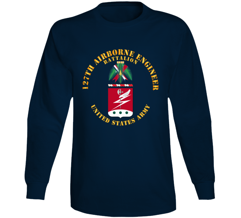 Army - Coa - 127th Airborne Engineer Bn Long Sleeve