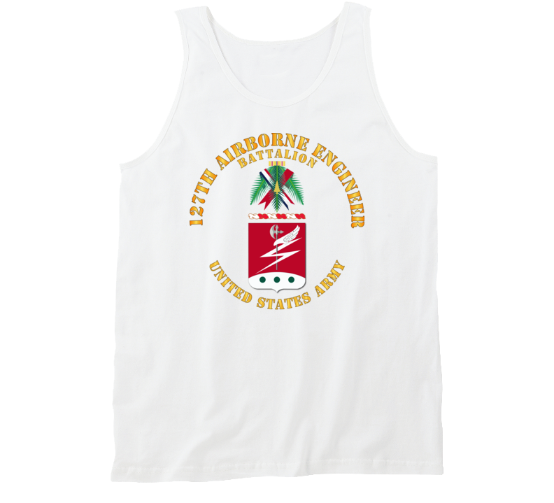Army - Coa - 127th Airborne Engineer Bn Tanktop