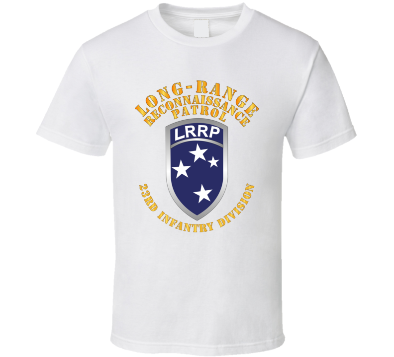 Army - Sof - 23rd Id - Lrrp T Shirt