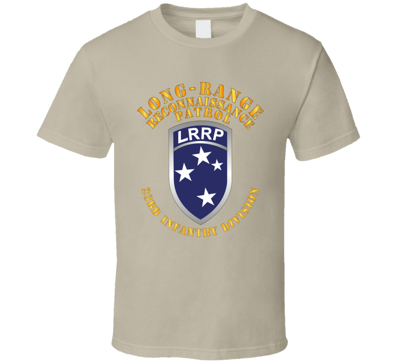Army - Sof - 23rd Id - Lrrp T Shirt