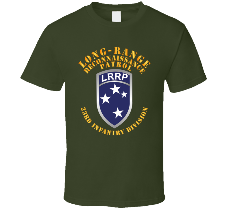 Army - Sof - 23rd Id - Lrrp T Shirt