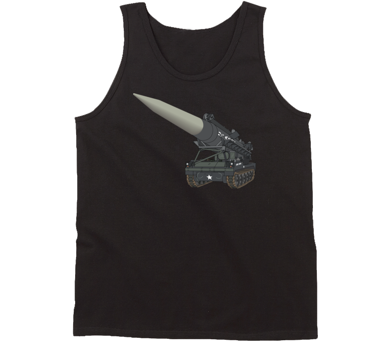 Army - Artillery - Honest John Rocket - Mgr1 Wo Txt Tanktop