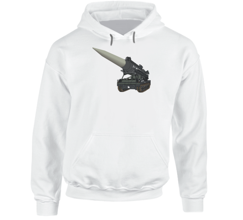 Army - Artillery - Honest John Rocket - Mgr1 Wo Txt Hoodie