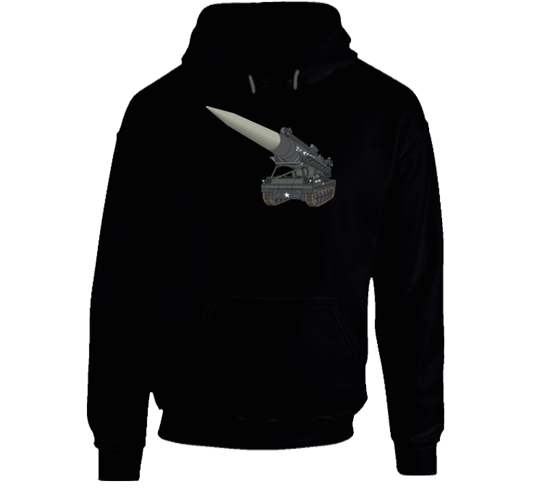 Army - Artillery - Honest John Rocket - Mgr1 Wo Txt Hoodie