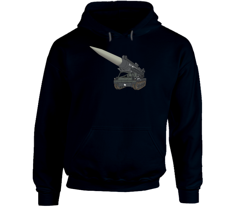 Army - Artillery - Honest John Rocket - Mgr1 Wo Txt Hoodie