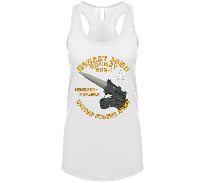 Army - Artillery - Honest John Rocket - Mgr1 T Shirt