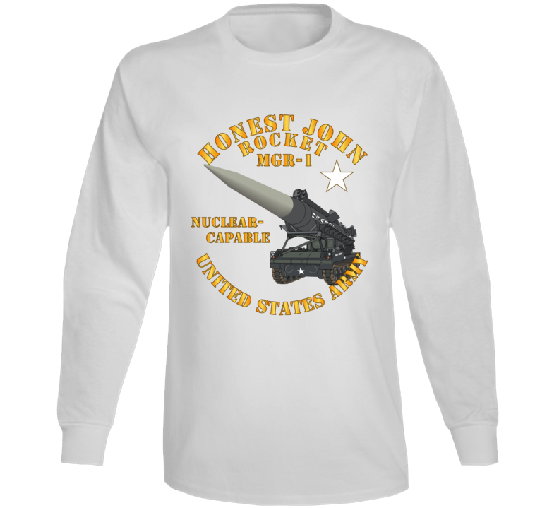 Army - Artillery - Honest John Rocket - Mgr1 Long Sleeve