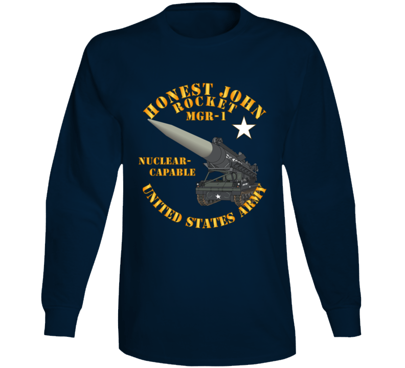 Army - Artillery - Honest John Rocket - Mgr1 Long Sleeve