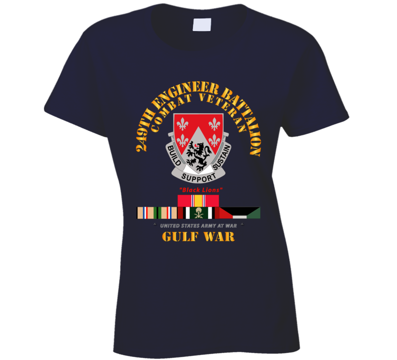 Army - 249th Engineer Battalion - Gulf War W Svc Ladies