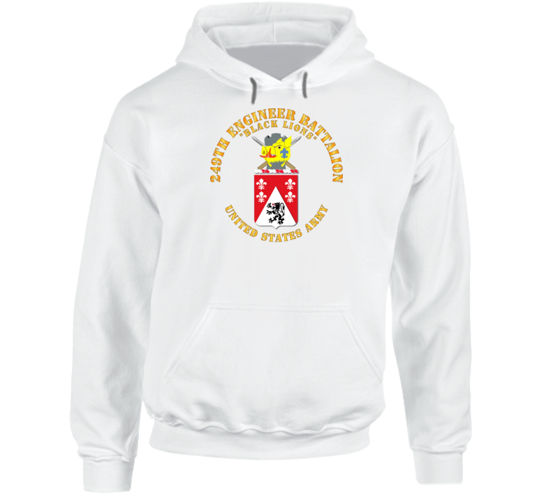 Army - Coa - 249th Engineer Battalion Hoodie