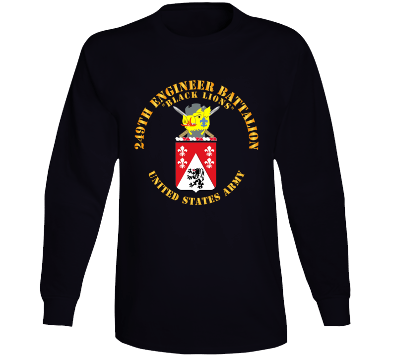 Army - Coa - 249th Engineer Battalion Long Sleeve