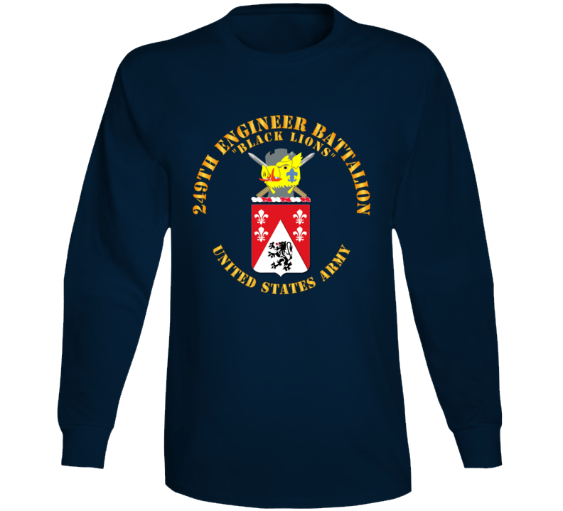 Army - Coa - 249th Engineer Battalion Long Sleeve